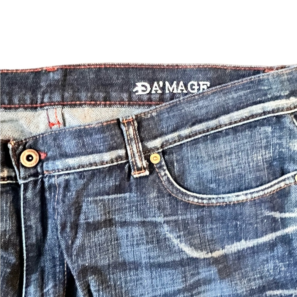 Jean Paul Damage Distressed Franco Blue Jeans 38 x 34 - Picture 4 of 10